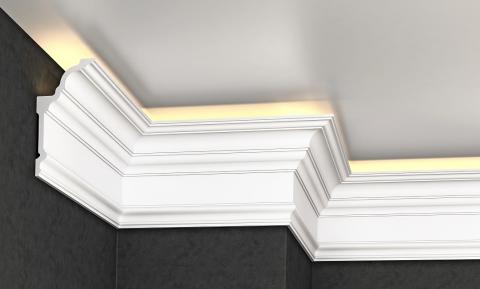 Polystyrene ceiling moulding Glanzepol GP-79