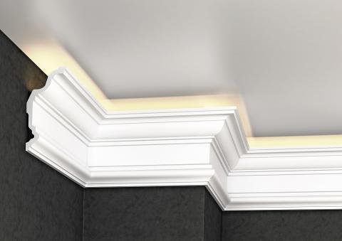 Polystyrene ceiling moulding Glanzepol GP-80