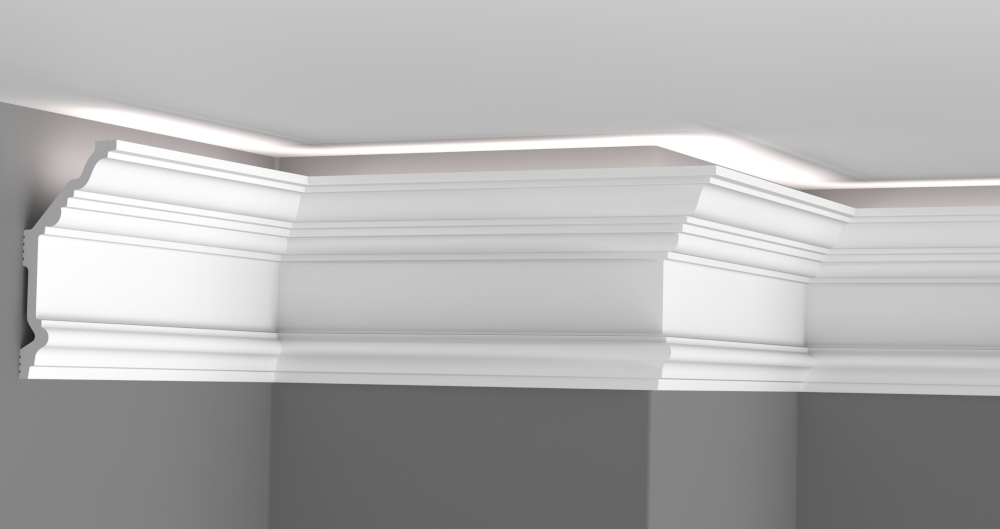 Потолочный карниз XPS HD полимер GPD-55 LED