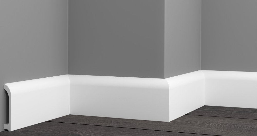 Напольный плинтус XPS HD полимер GPD-6