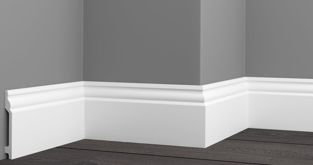 Напольный плинтус XPS HD полимер GPD-10