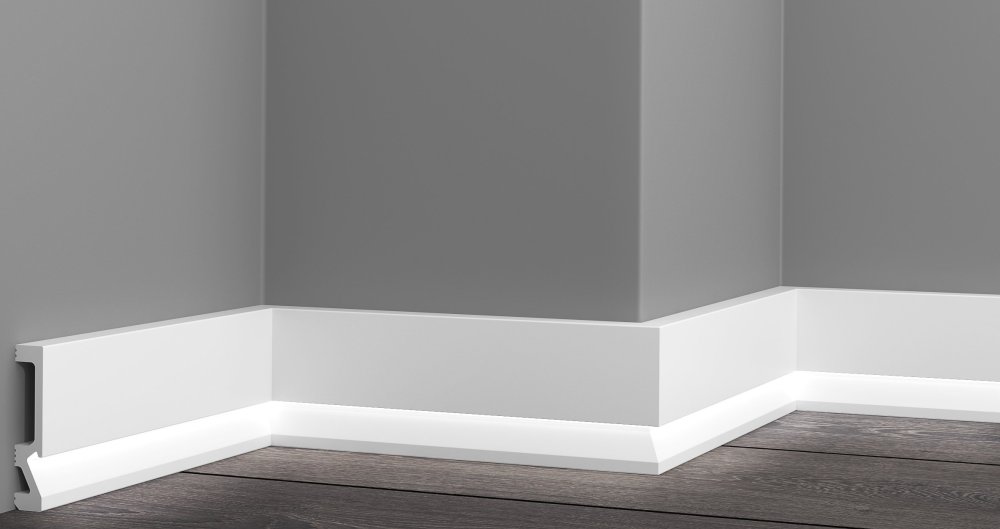 Напольный плинтус XPS HD полимер GPD-5