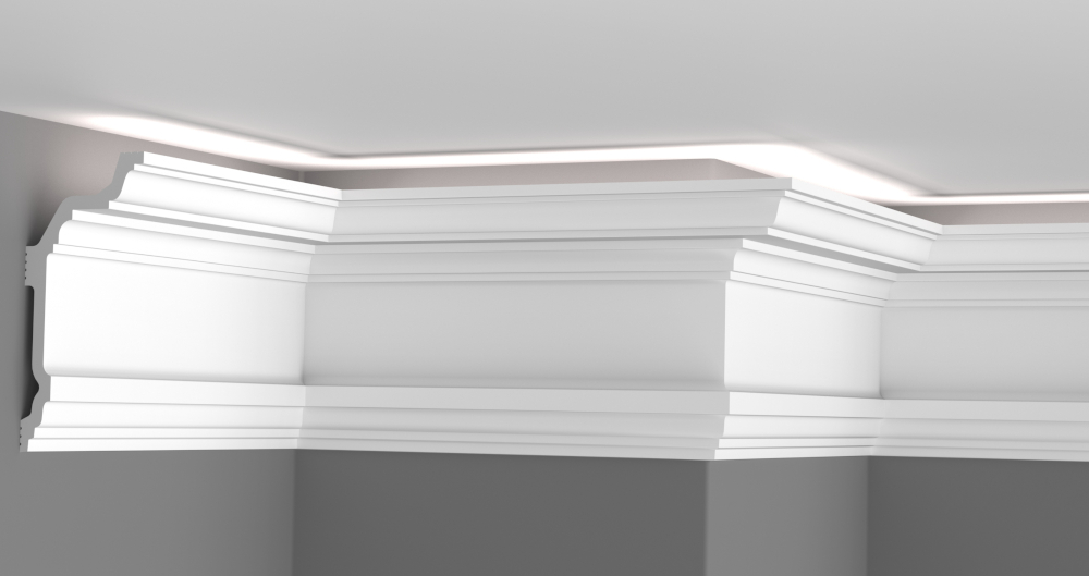 Потолочный карниз XPS HD полимер GPD-57 LED