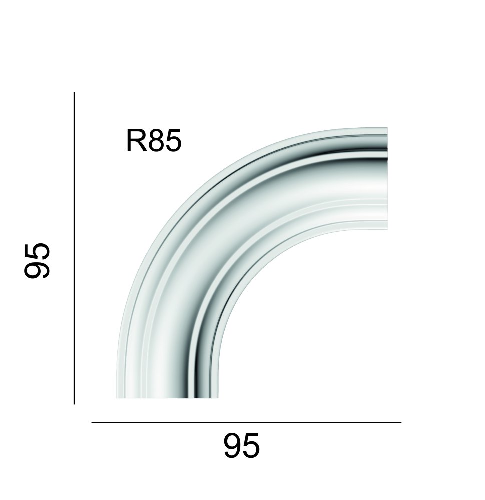 Угол внешний GPD-21 95*95мм