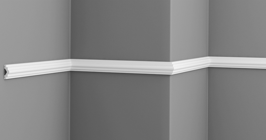 Экструзионный плинтус GPХ-28