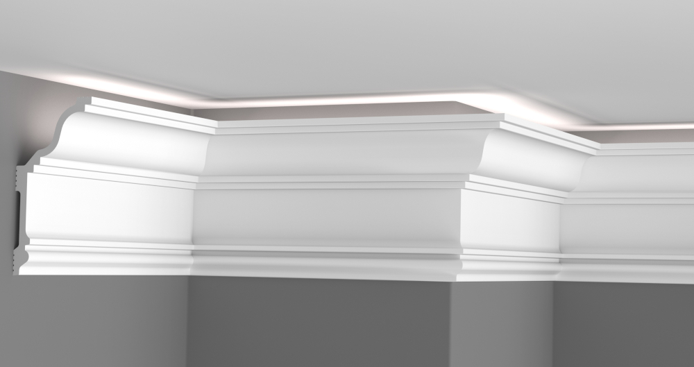 Потолочный карниз XPS HD полимер GPD-56 LED