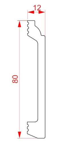 Напольный плинтус XPS HD полимер GPD-3