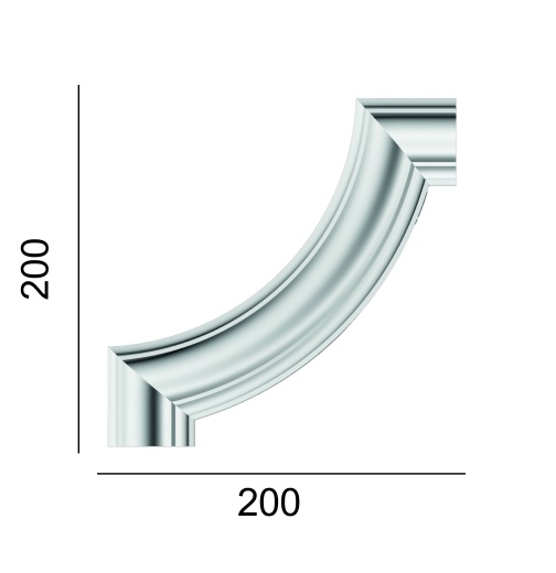 Угол внутренний GPD-23 200*200мм