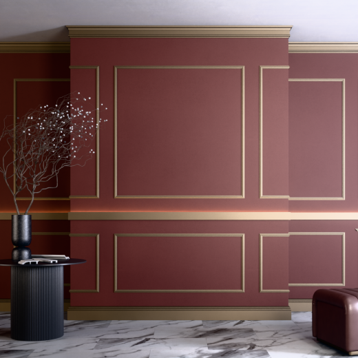 Напольный плинтус XPS HD полимер GPD-1 LED