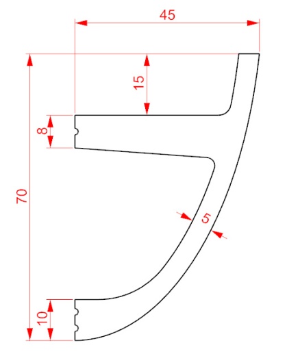 Потолочный карниз XPS HD полимер GPD-202 LED