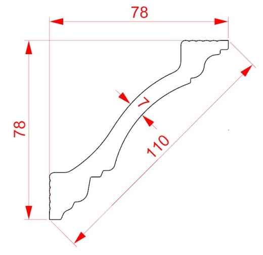 Инжекционный плинтус GP-238
