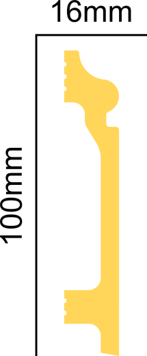 Напольный плинтус XPS HD полимер GPD-9