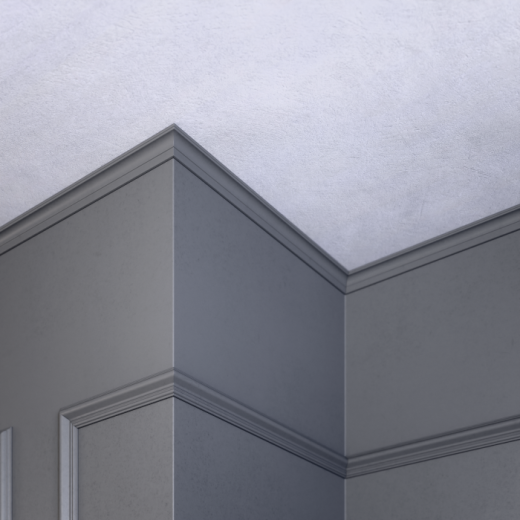 Экструзионный плинтус GPХ-6