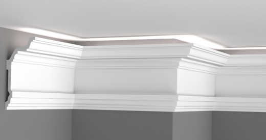 Потолочный карниз XPS HD полимер GPD-57 LED