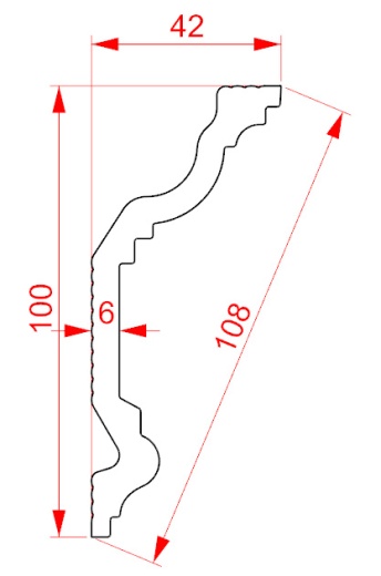 Инжекционный плинтус GPL-23