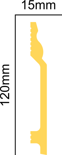 Напольный плинтус XPS HD полимер GPD-10