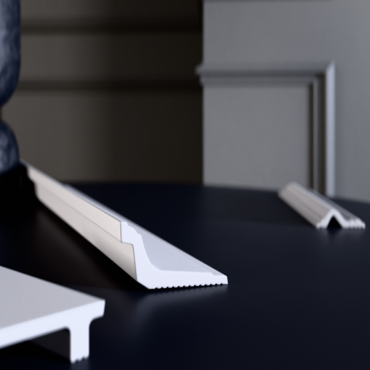 Экструзионный плинтус GPХ-4