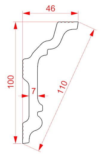 Инжекционный плинтус GP-141