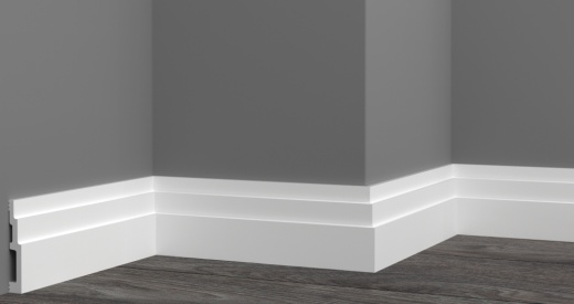 Напольный плинтус XPS HD полимер GPD-83